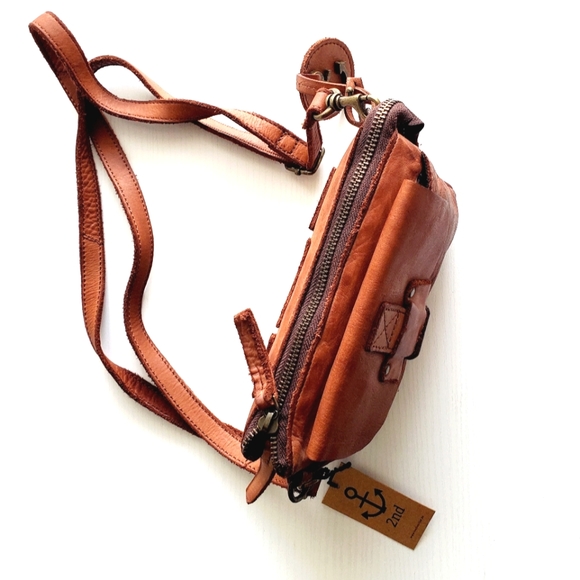 ⚓️Leather Crossbody Bag - Picture 4 of 16